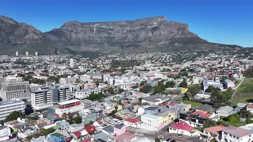 Downtown City At Cape Town In Western Cape South Africa.