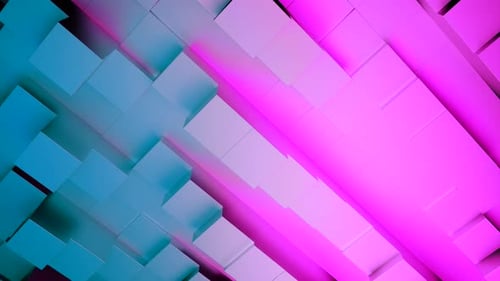 Helle Quadrate fest zusammengeklebt