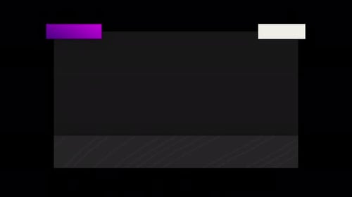 Abstract Minimalist Line Shape Title Reveal