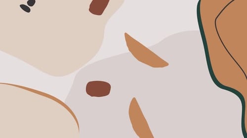 Trendy Warm Abstract Animated Background