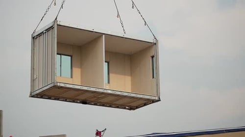 Modular Home Installation Process by Crane