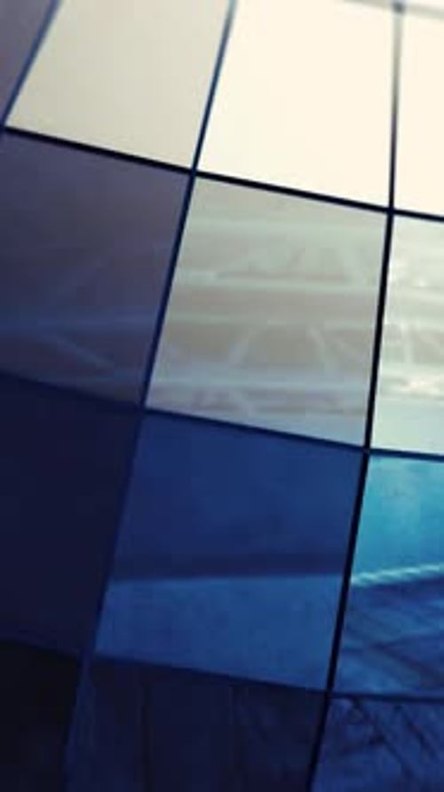 Modern Geometric Moving Squares Background Animation