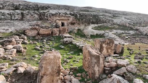 Aerial View Of Sogmatar Ancient City Sanliurfa
