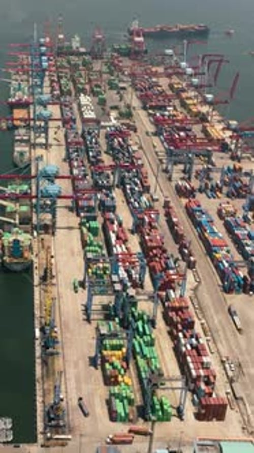 A Seaport in Jakarta Indonesia