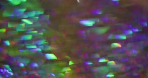 Abstract Multicolored Lights Sparkle and Shine
