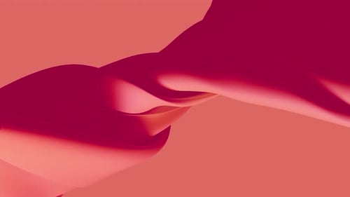 Abstract Fluid Waves Motion Background Animation with Vibrant Gradients