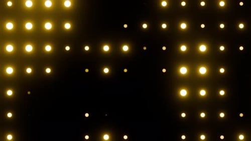 Yellow Background For Show And Scene Vj Loop