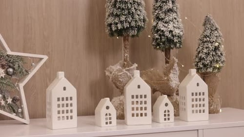 Maisons de vacances Winter Village Ribbon Wraps