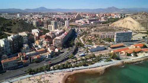 Alicante Coastal City In Spain