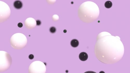 Intro Abstract Spheres Able to Loop Seamless
