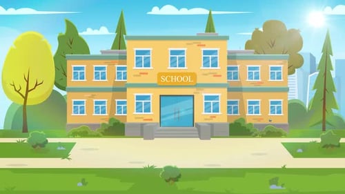 Schullandschaft Looped + 4K