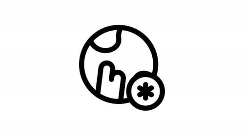 cooling line icon animation