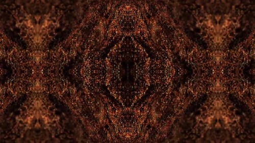 Abstract Shimmering Kaleidoscope Particle Background