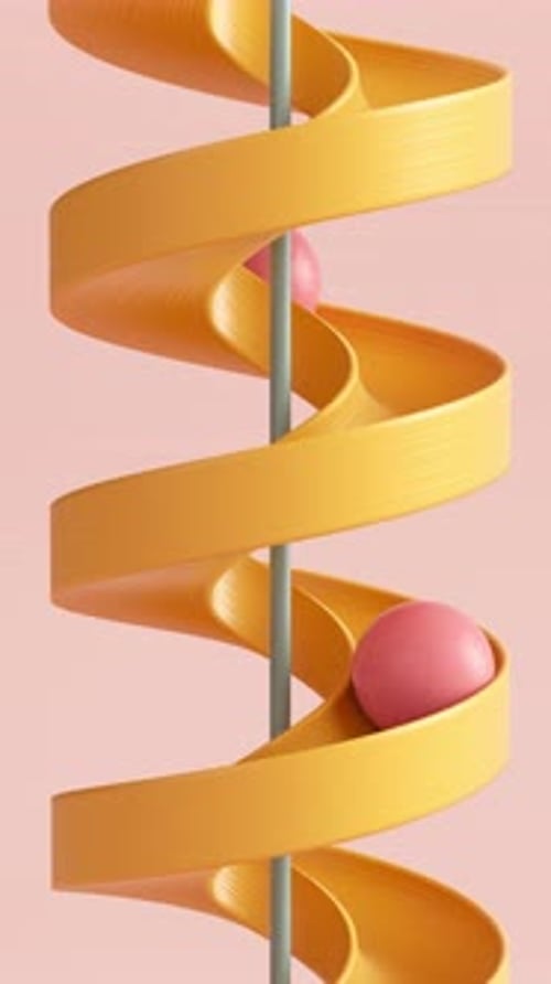 Spiraling Balls