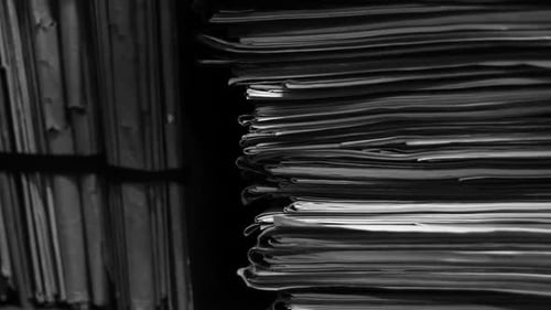 In the Archive With a Lot of Old Files