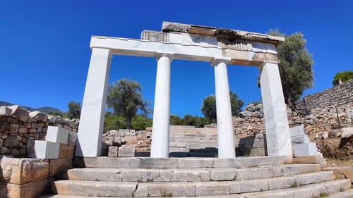 Kaunos ancient city.