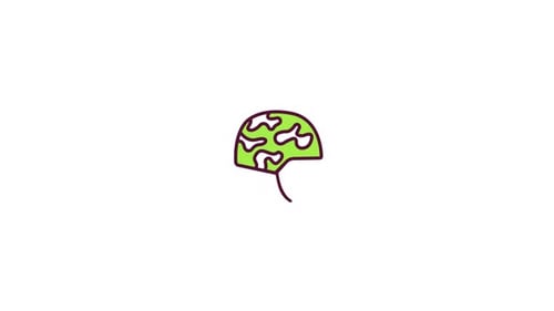 Animation des Militärhelm-Symbols