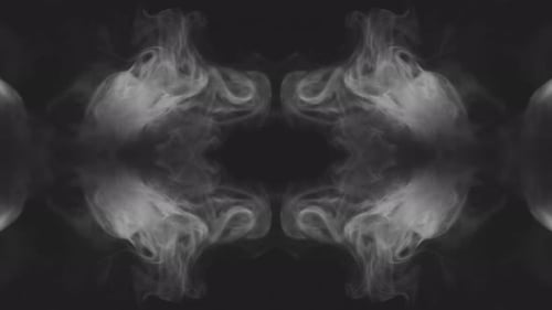 Smoke Frame Zeitlupenschleife