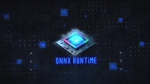 Arrière-plans de haute technologie Onyx Runtime
