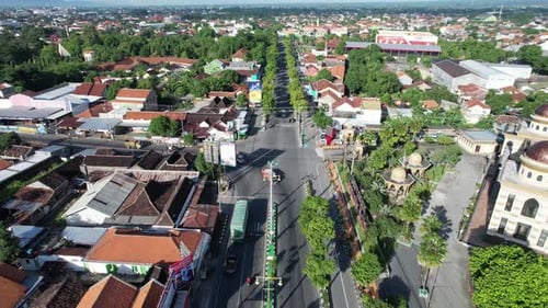 Luftaufnahme Klaten City