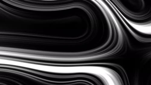 Black and White Liquid Fluid Texture Shape Material Background
