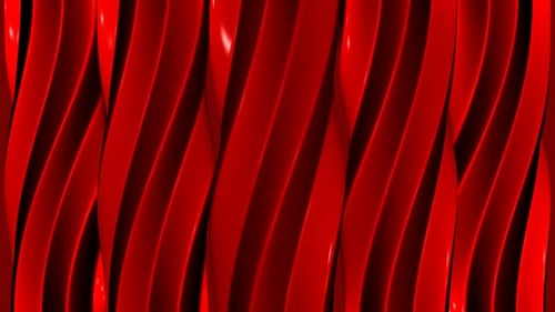 Background with Red Plasma Lines, Exclusive, Unique Design, Reflection, 3D Render