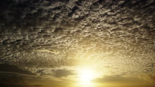 Soft Rainy Clouds In Sunrise 4