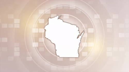 Wisconsin State Animated Map