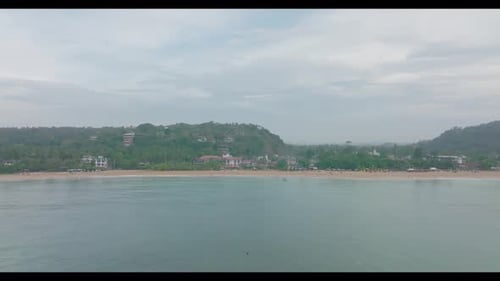 A Beautiful Sandy Beach on a Tropical Island