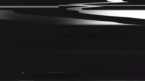 Digital Glitch transition Black and white
