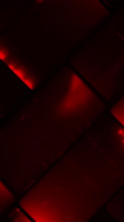 Red Glitch Abstract Digital Vertical Background