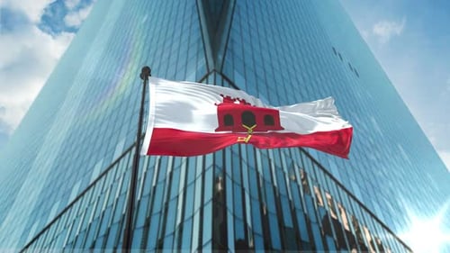 Flagge Gibraltars