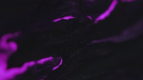 Liquid Art Flow Bokeh Light Purple Gel Ink Wave