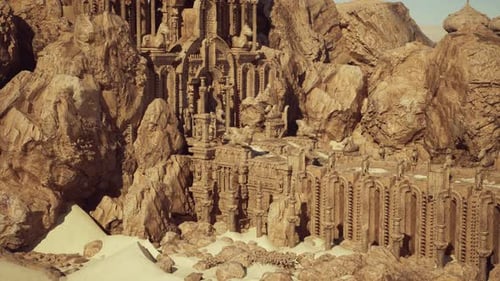 Stunning Ancient City Carved Into Rocky Cliffs Reveals Natures Artistry