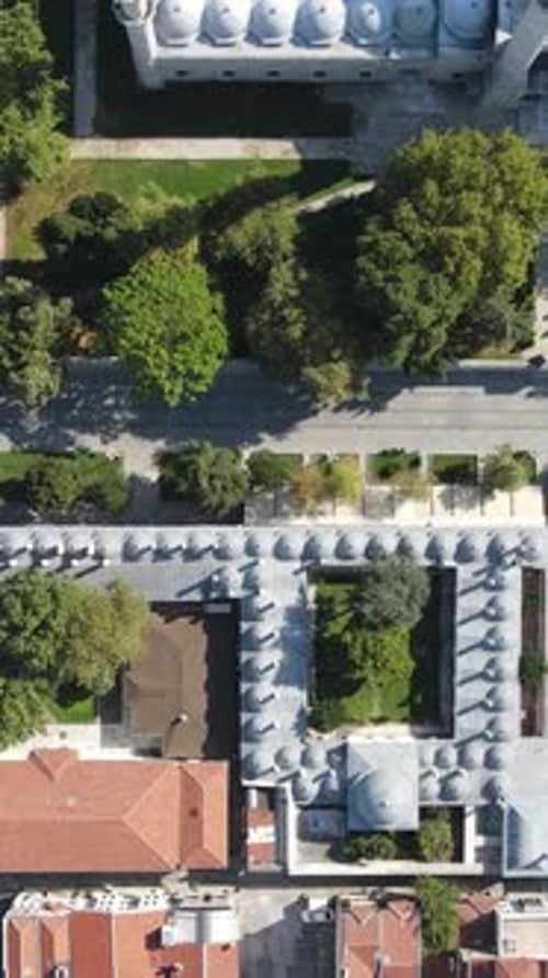 Flugdrohne für historische islamische Architektur