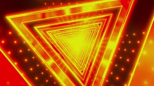 Surrealer Lichttunnel-Videohintergrund
