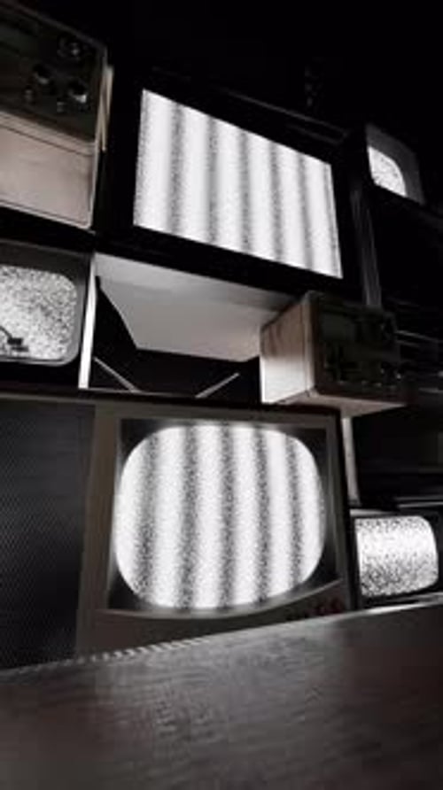 Retro TV 3D Loop Animation