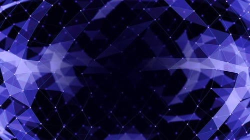 fundo do título do logo do plexo com pontos e linhas em movimento.