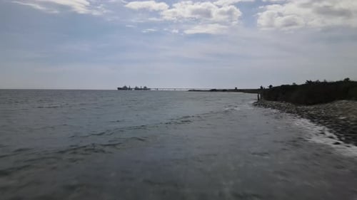 Aerial view of Sea Pier