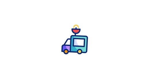 Animiertes Van-Symbol