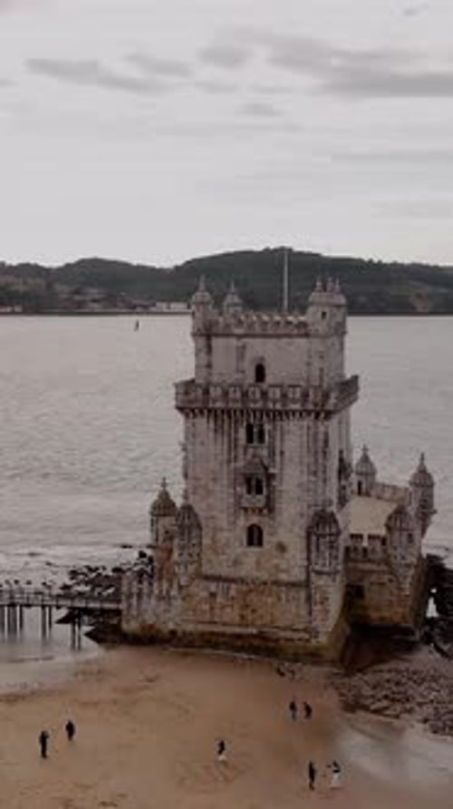 Belem Lisbon Belem Tower Waterfront Heritage Site Belem Lisbon