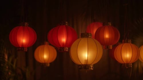 Hanging Lantern Lights