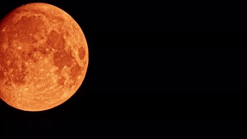 Moon Time Lapse - 4K