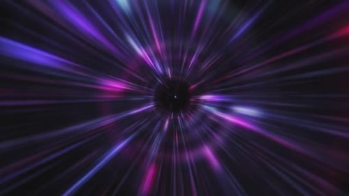 Hyperspace Warp Speed Galaxy Stars Background