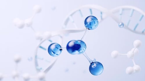 Molekül mit biologischem Konzepthintergrund