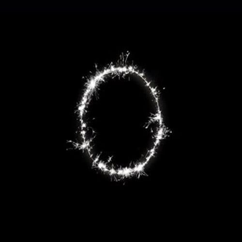 Sparkler Circle Outline Animation with Smoke Effect