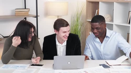 Business Project Office Colleagues Teamwork