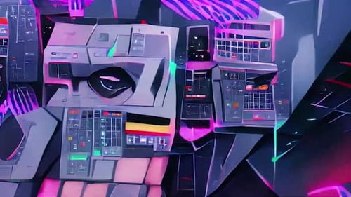 Nostalgia Club Animation Background Video