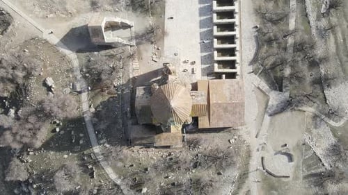 Aerial Historical Church
