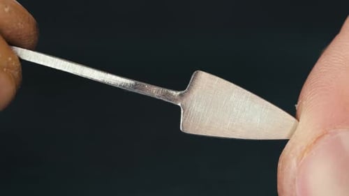 Crafting and Demonstrating a Miniature Bricklaying Trowel